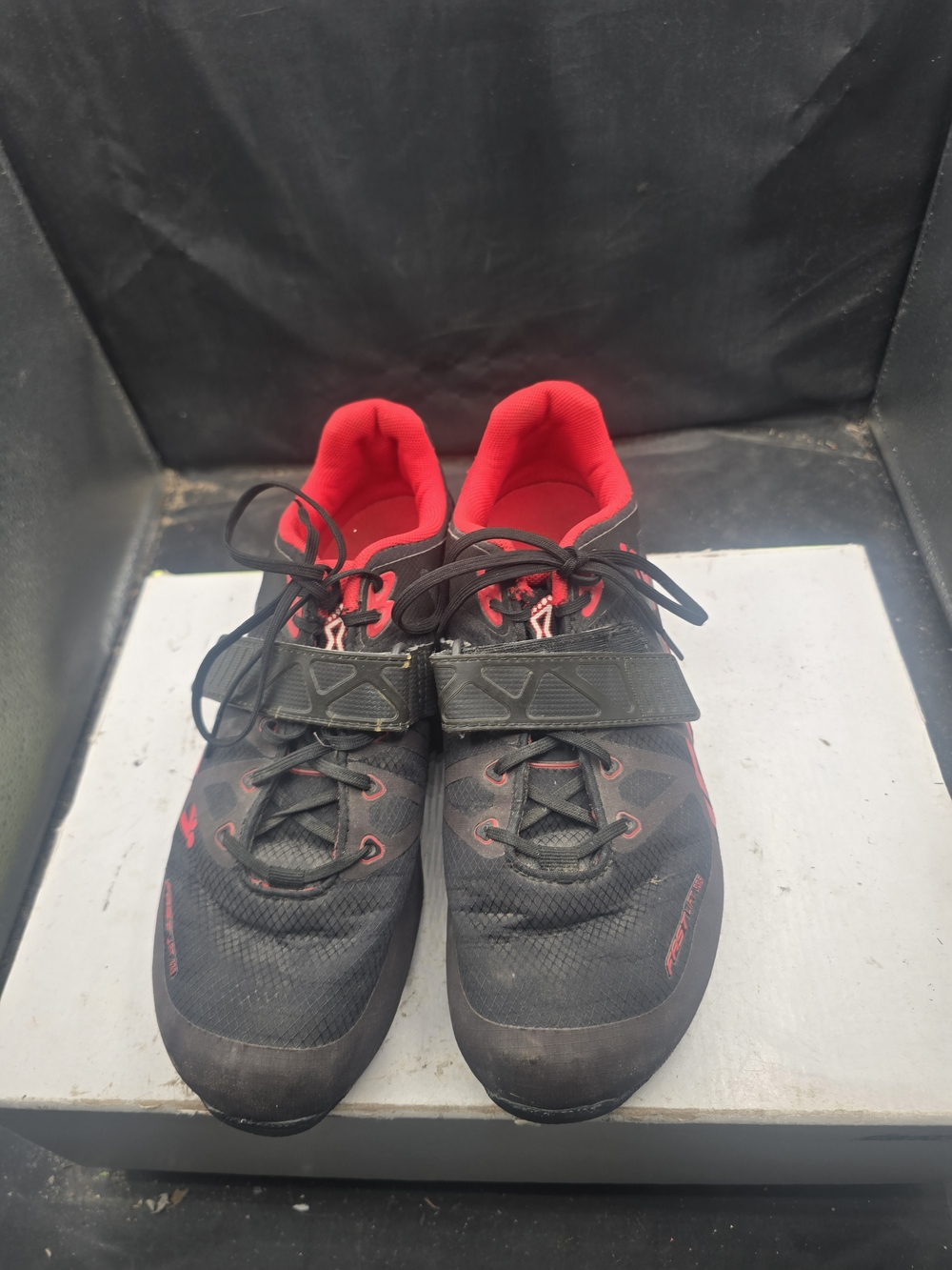 Inov-8‎ Black and Red Men’s Athletic Shoes
